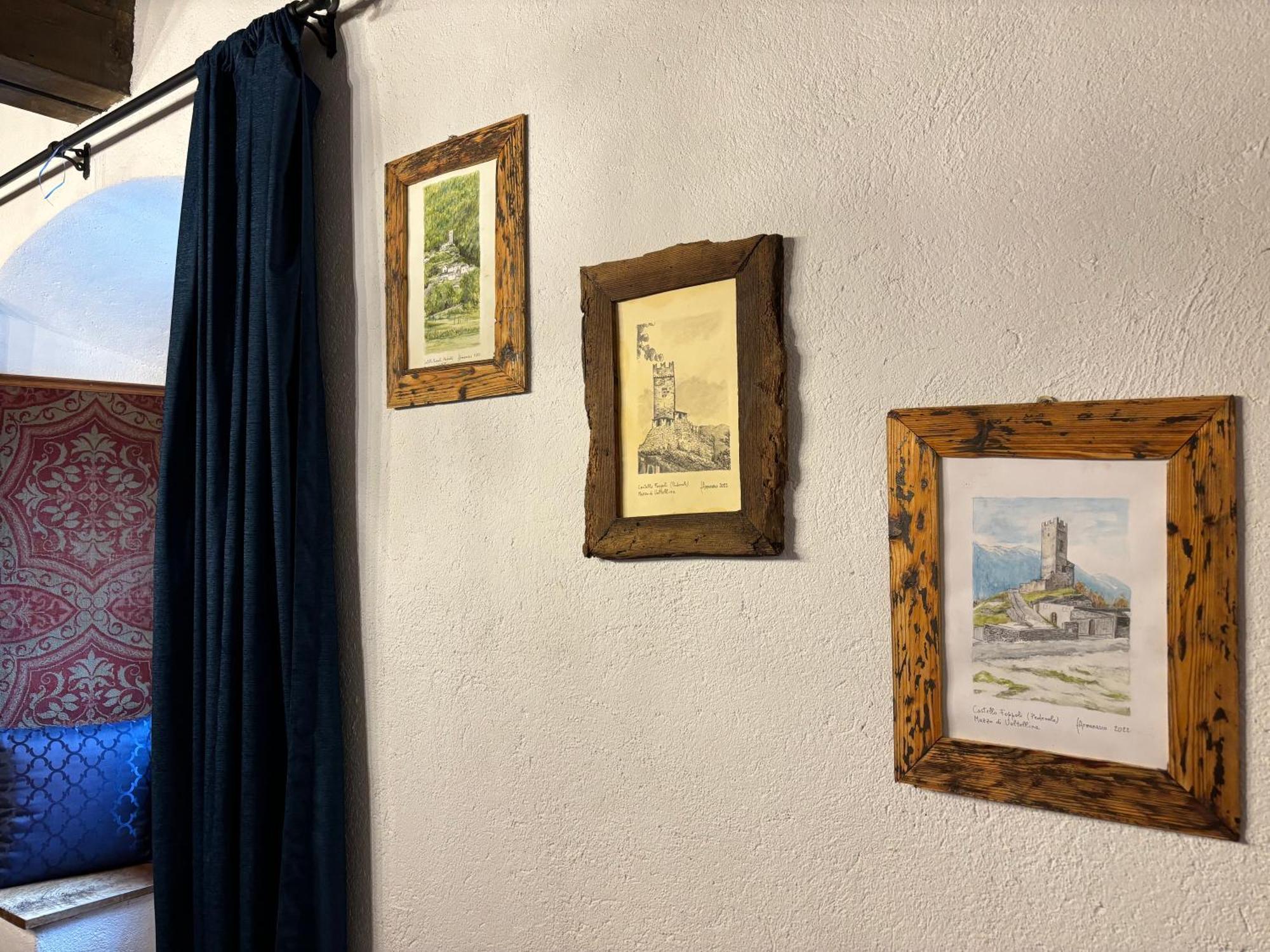 Foppoli Castle, Private 11Th Century Fortress With Panoramic View, Sauna And Hot Tub Overlooking The Valtellina Mazzo di Valtellina Екстериор снимка